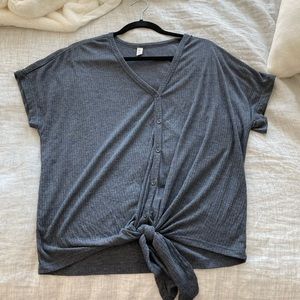 BP Knot tie shirt
